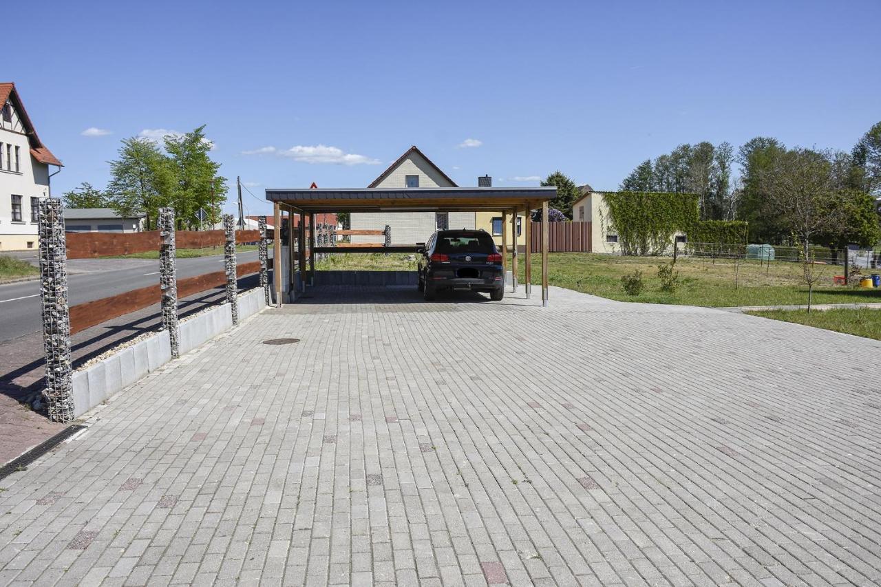 Barrierefreie Ferienwohnung Trueben Bornum Luaran gambar